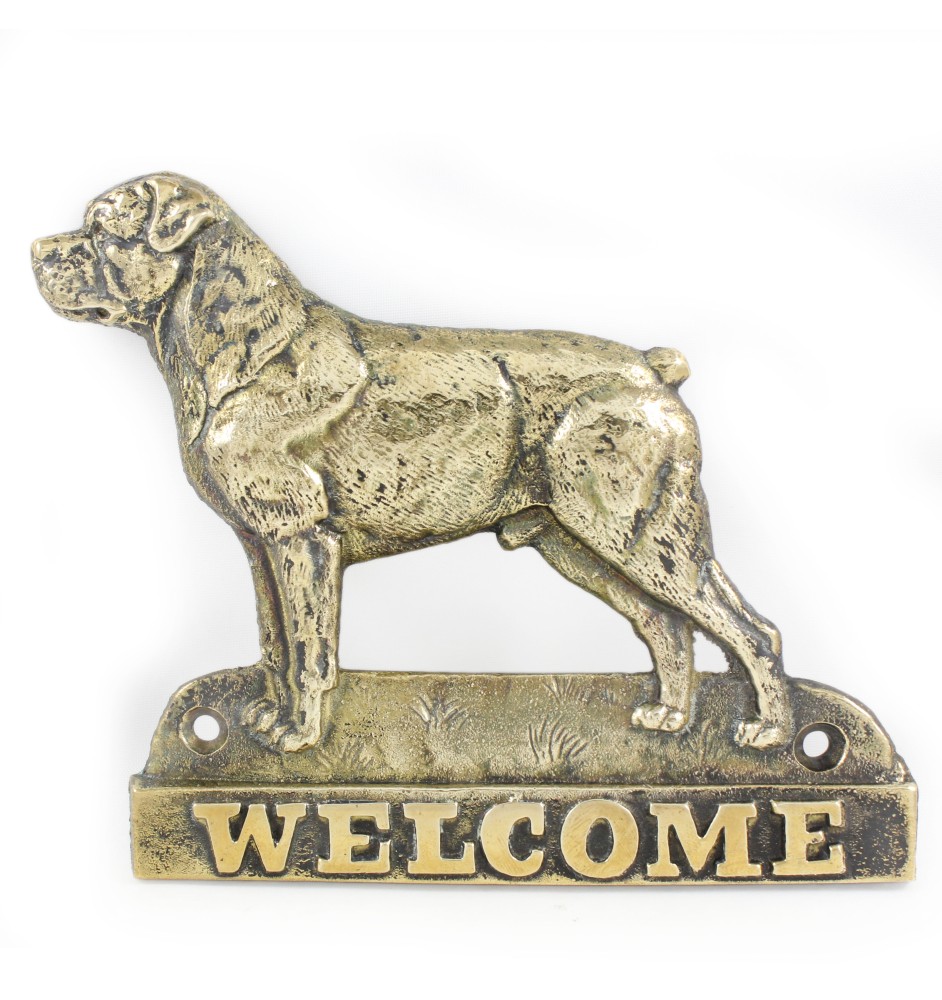 Rottweiler welcome plakietka Art-Dog